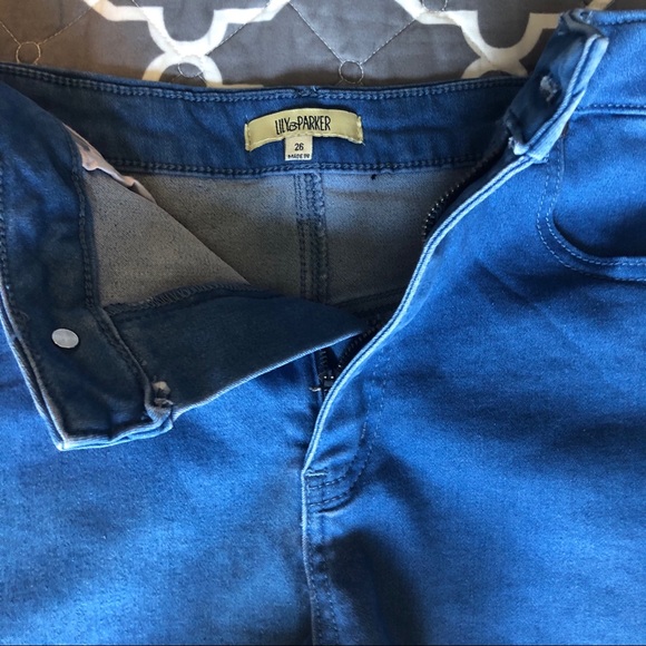 NWOT Lily & Parker Denim Shorts - Picture 6 of 8